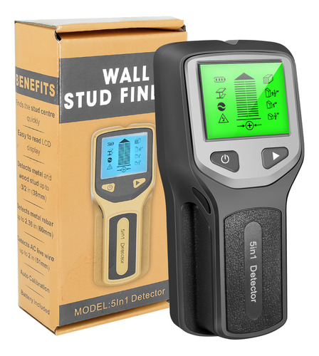 D Buscador Electrónico De Pernos 5 En 1 Con Pantalla Lcd Hd