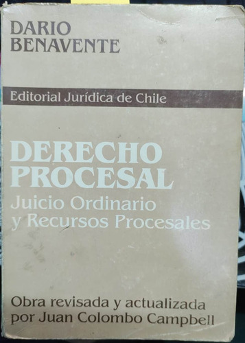 Derecho Procesal Juicio Ordinario / Benavente