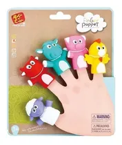 Comprar Títeres De Plástico Para Dedo Didáctico Animales Marioneta