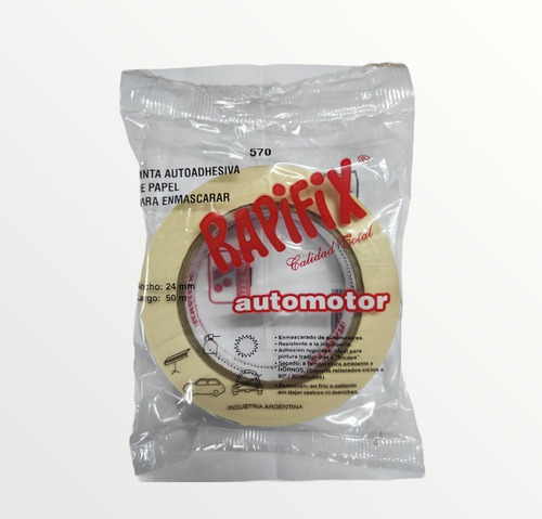 Cinta Papel Automotor Blanca 24mm X 50m (cajax36uds) Rapifix