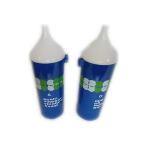 Set Aceitero/vinagrero Plastico Acrilico Marca Guzzini