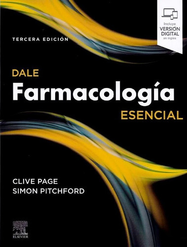 Libro Dale. Farmacologia Esencial 3ed., De Page. Editorial Elsevier, Tapa Tapa Blanda En Español