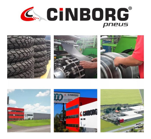 Pneu Dianteiro Cinborg 60/100-17 Parrudo C/c Dream Crypton
