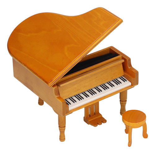 Caja De Música En Forma De Piano Caja De Música De Piano De