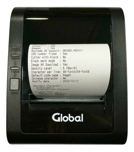 Impresora Térmica 80 Mm Comandera Usb + Lan Global