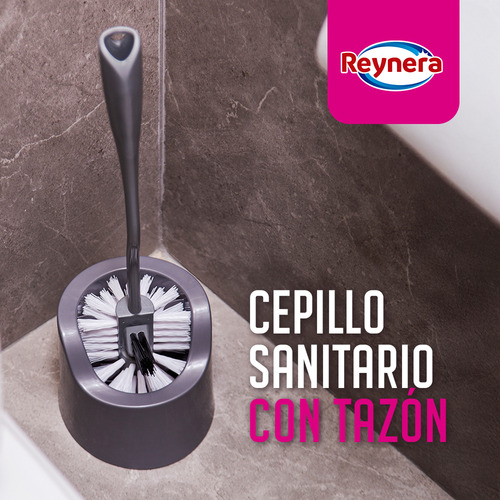 Reynera Kit Para Limpieza: Escoba Magnetic -A, Mop Microfibra, Cubeta Con Exprimidor, Recogedor Con Peine Quita Pelusa, Cepillo Sanitario, Bomba, Limpiaventanas y Cepillo