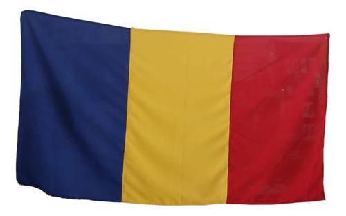 Bandera Rumania 150 X 90cm En Tela De Buena Calidad