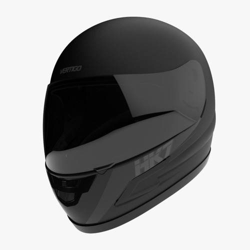 Imagen 2 de 8 de Casco Moto Integral Vertigo Hk7 Negro Mate + Regalos - Sti