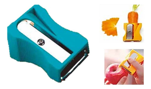 Peladores Rayadores Cortadores Verdura Sacapuntas Set 4 Pzs