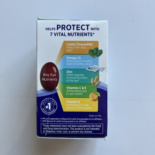 Vitaminas Ocuvite Eyes Performance 30 Capsulas Blandas