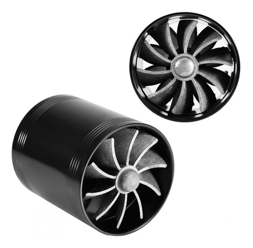 Imagen 2 de 9 de Turbina De Ventilador Doble Para Toma De Aire De Automóvil