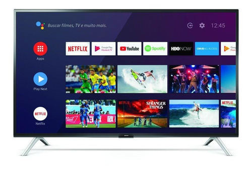 Imagem 1 de 4 de Smart Tv 32 Semp 32s5300 Led Hd Hdmi Usb Comando De Voz
