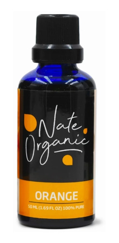 Aceite Esencial Naranja 100% Puro Natural 50 Ml Nate Organic