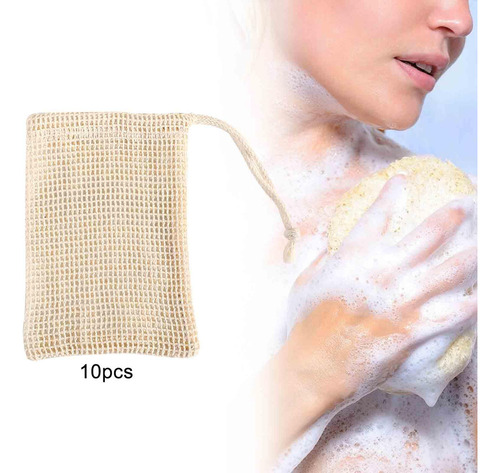L 4 Bolsa De Jabón Para Baño, Limpieza Facial Y Sin Cuenta