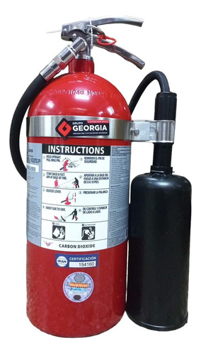 Matafuego Bc 5kg Aluminio Certificado (10lbs) Geo3024