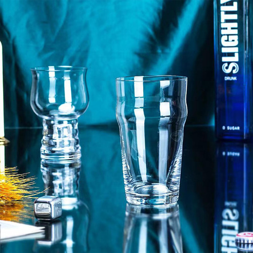 Tlguangw Beer Glass Juego De 4, Craft Ipa Beer Glass, Pilsne