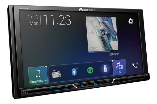 Radio Pioneer Dmh-z5150bt+adapt+arnes+swc Mitsubishi