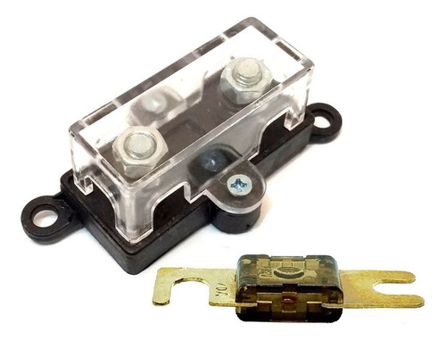 Porta Fusível Acrílico Universal Midi E Fusível 70 Amperes