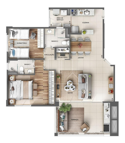 Imagem 21 de 21 de Apartamento À Venda Em Vila Guarani(zona Sul) - Ap051968