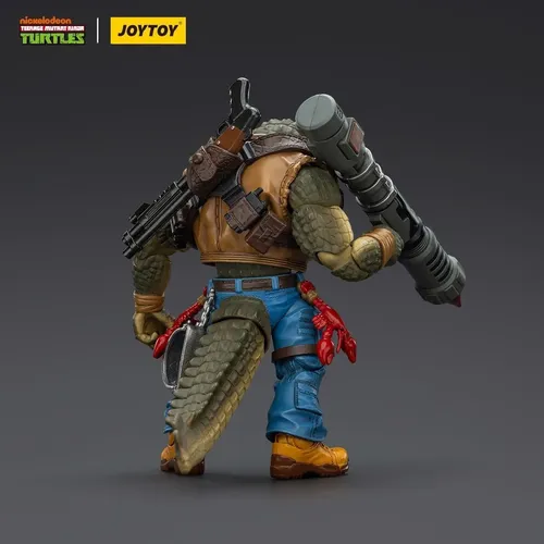 G Figura De Ação Joytoy Tmnt Leatherhead 1/18 Jt02526