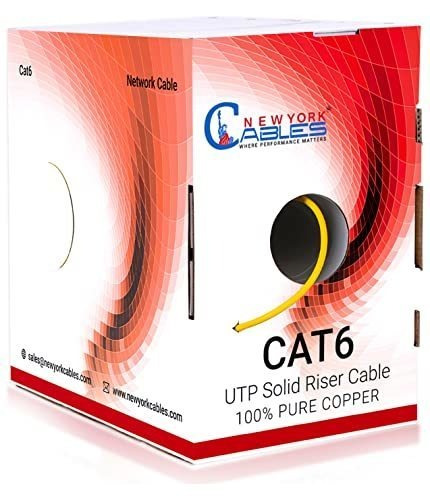 Cable Elevador Cat6 De Newyorkcables De 1000 Pies (cmr) | Bu