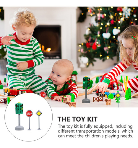 Juego De Rompecabezas Traffic Model Toys Traffic Light, 2 Ju
