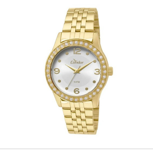 Relógio Condor Feminino Co2035koy/4k Dourado