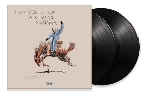 Vinilo Bad Bunny Nadie Sabe Lo Que Va A Pasar Mañaña (2lp)