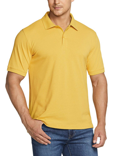 Tsla 1 O 2 Polera Polo Pique Algodon Para Hombre Ajuste Liso