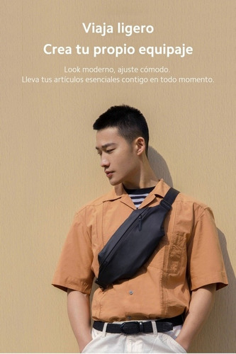 Imagen 3 de 8 de Riñonera Xiaomi Bandolera Deportiva Correa Ajustable Imperme