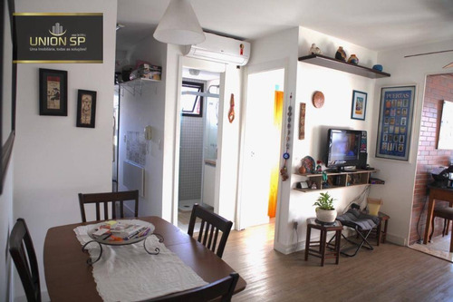 Imagem 4 de 16 de Apartamento Com 1 Dormitório À Venda, 41 M² Por R$ 550.000,00 - Brooklin - São Paulo/sp - Ap49388
