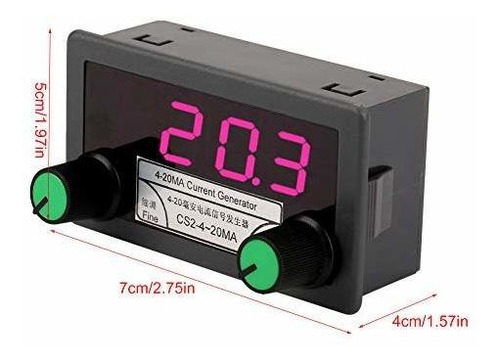 Generador Señal Corriente 4 20 Ma Alta Luminosidad Tubo Fina