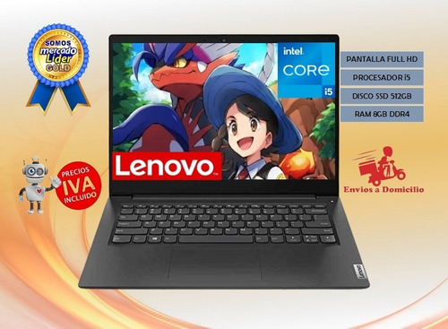 Imagen 1 de 10 de Laptop Portátil Lenovo Core I5-11va Ssd 512gb/8gb/15.6/i3,i7