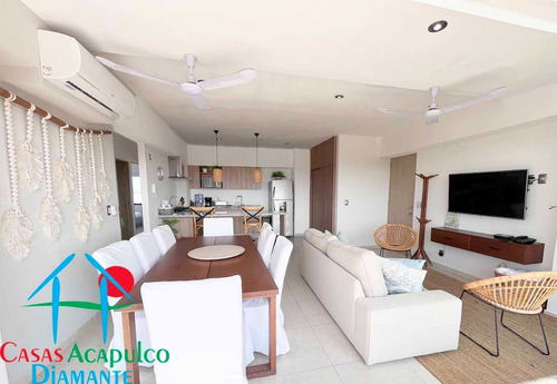 Imagen 1 de 30 de Cad Altamar Victory 401. Terraza Grande Con Vista A Los Jardines Y Albercas