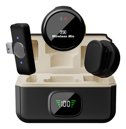 Nuevo Botão De Microfone De Lapela Sem Fio - Transmissão Ao