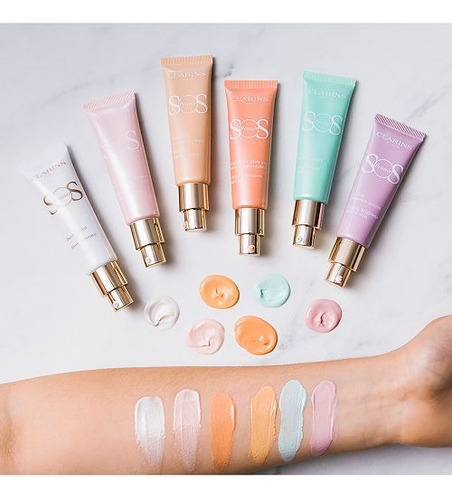 2x1 Clarins Primer Sos 01 Rose 30ml!! 2x1