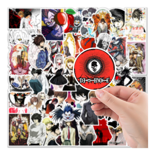 Pegatinas De Anime Death Note Para Niños Calcomanía Imperme