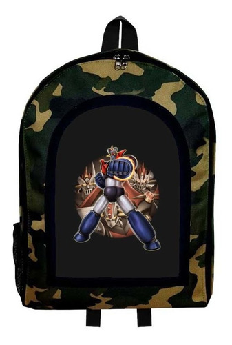 Mochila Camuflada Mazinger Z Modelo 82