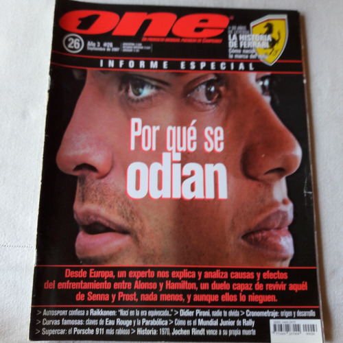 Revista One N° 26 Septiembre 2007 - La Historia De Ferrari