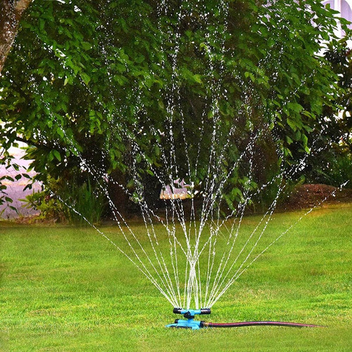 Imagen 4 de 4 de Aspersor De Riego Azul Para Jardín Patio Sistema De Riego