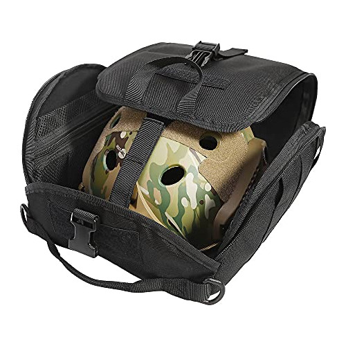 Farmsoldier Bolsa De Casco Táctico, Molle Helmet Bag Pack,li