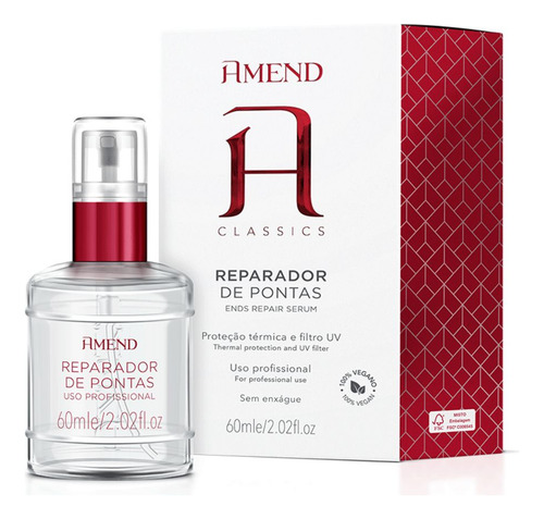 Reparador De Pontas Classics 60ml - Amend