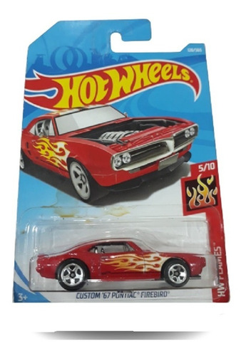 Hot Wheels Pontiac Firebird Custom 1967  #128 Flamante Unico