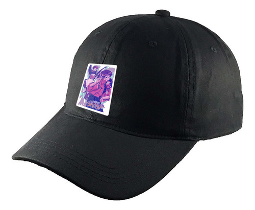 Gorra Clasica Algodón Negra Evangelion R84