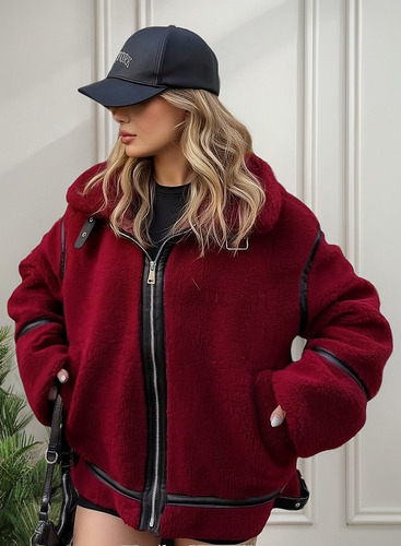 Campera Yd Mujer Piel Sintética Ultra Liviana