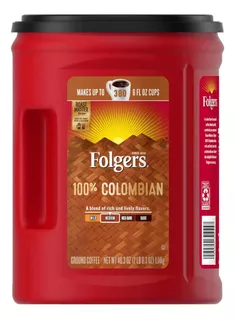 Folgers cafe colombiano molido 1.14kg
