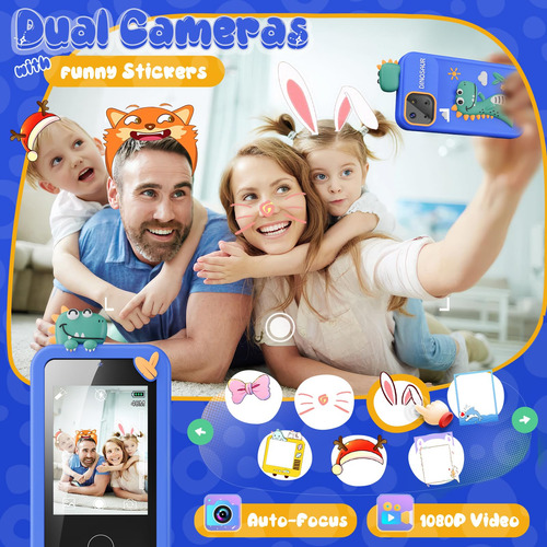 Teléfono Inteligente De Juguete Luyiilo Para Niños Con Panta
