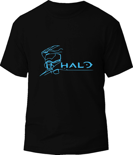 Camiseta Halo Gamer Spartan Vintage Tv Tienda Urbanoz