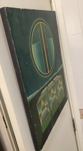 Antigua Serigrafia Pablo Menicucci Pop Art. Geometria (Usado)