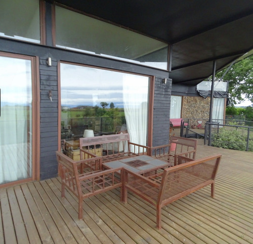 Cod-295 Arriendo Temporal Espectacular Casa Orilla De Lago